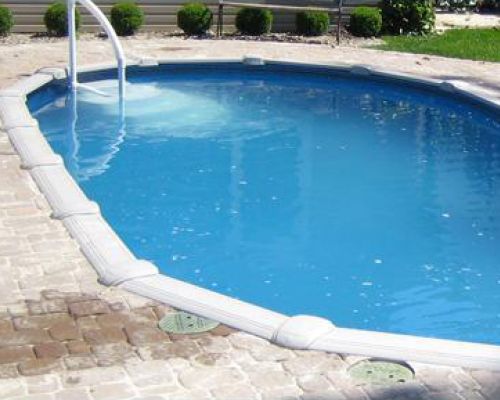 Semi Inground Pool in New Jersey