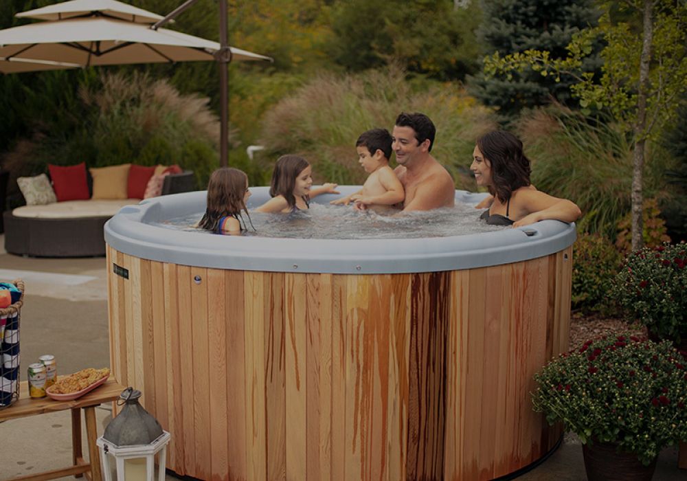 Nordic Hot Tub Lawn Install New Jersery